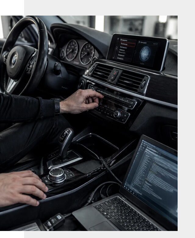Русификация автомобилей BMW с адаптацией меню и функций в Осинниках