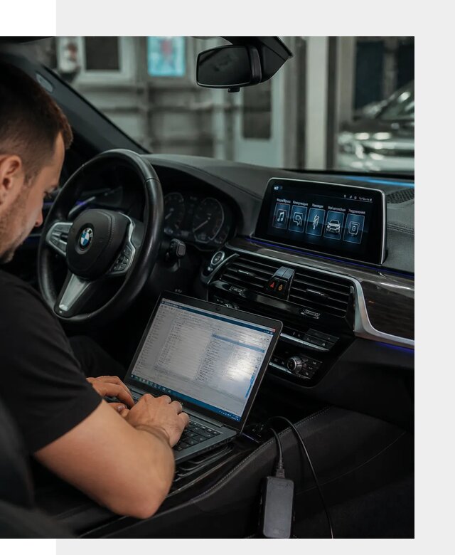 Русификация мультимедиа BMW для авто под ключ в Осинниках