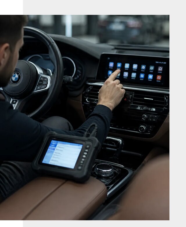 Установка приложений и мультимедиа сервисов BMW в Осинниках