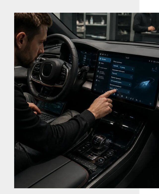 Русификация BYD HAN в Осинниках по цене от 20399 р. | ФастМобиль-Снн