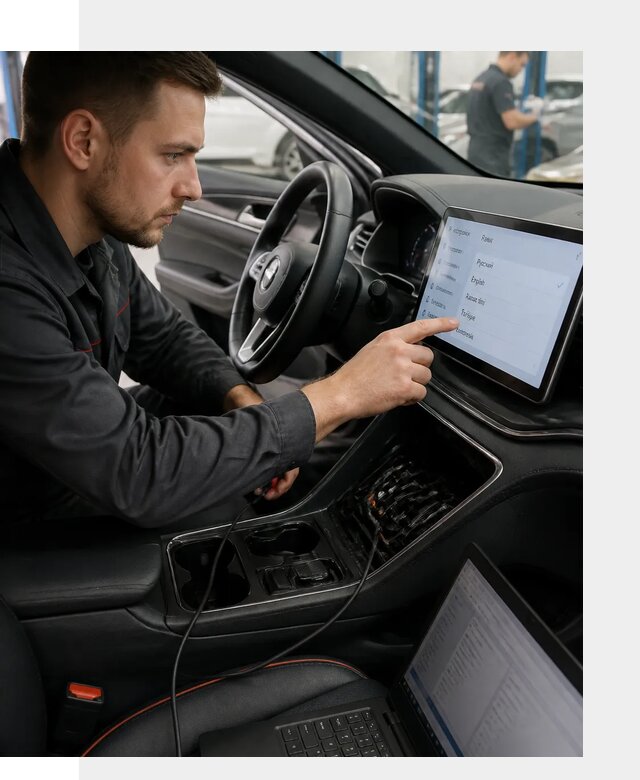 Профессиональная русификация BYD SONG Plus в Осинниках