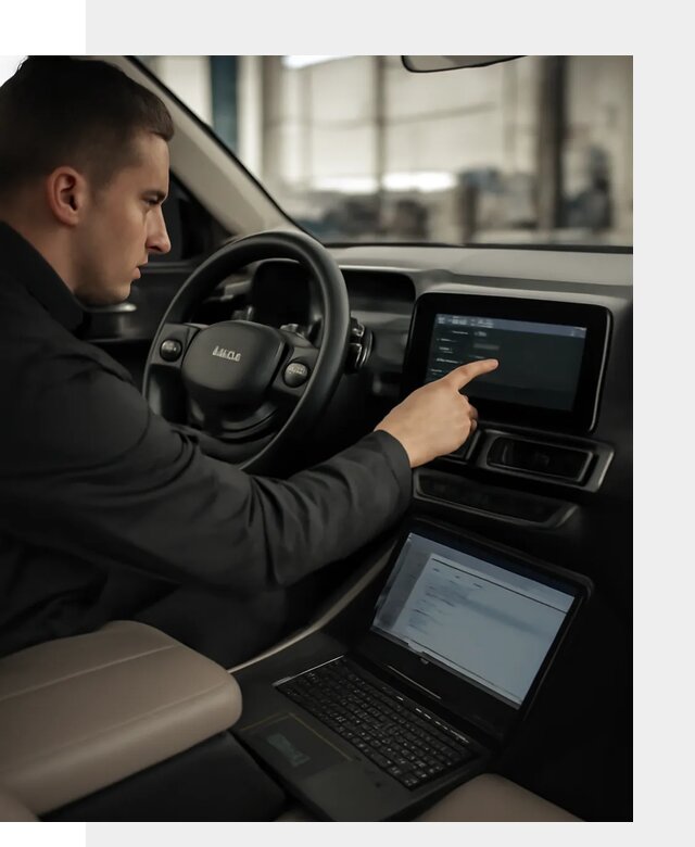 Русификация Jetour T2 BENZ HYB под ключ для авто в Осинниках