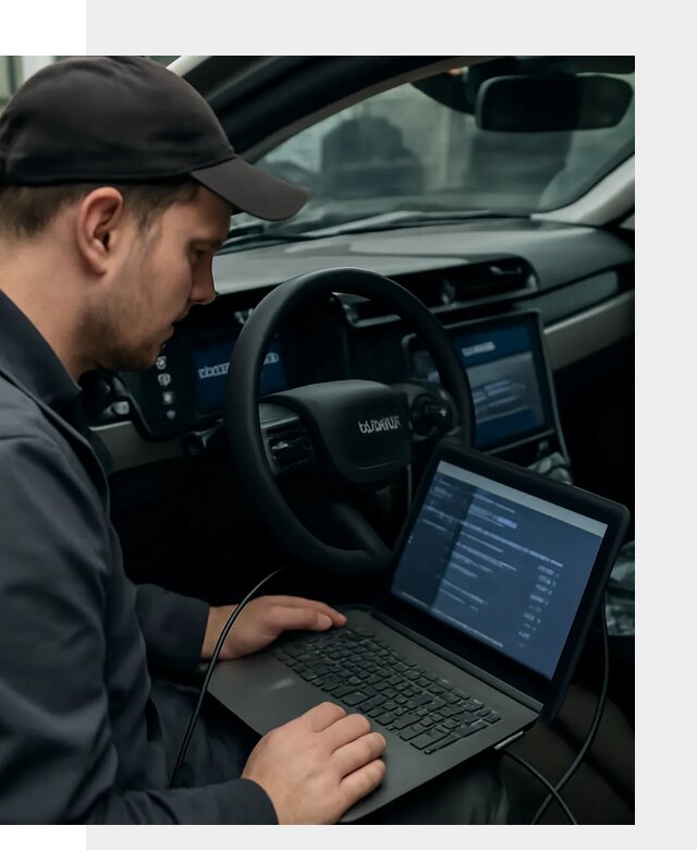 Профессиональная русификация автомобилей Lynk Co в Осинниках