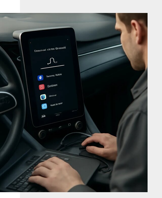Установка приложений Lynk Co на автомобиль в Осинниках
