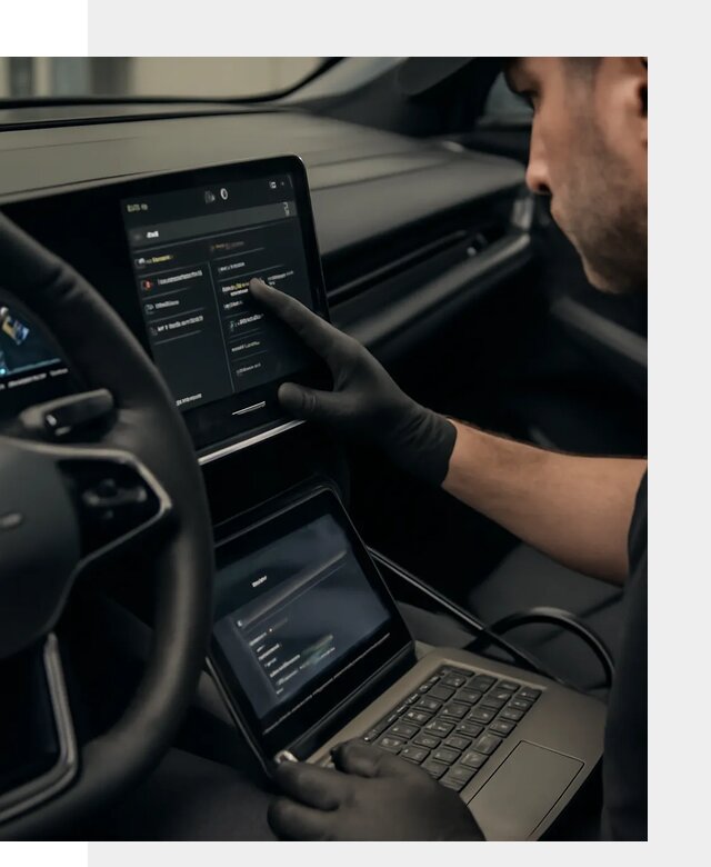 Русификация приборной панели Rising автомобиля в Осинниках