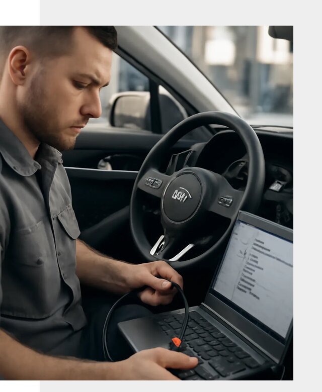 Русификация приборной панели Kia для автомобилей в Осинниках
