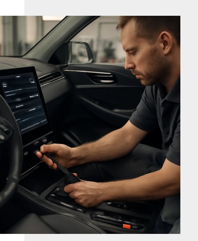 Восстановление автомобиля после русификации в Осинниках