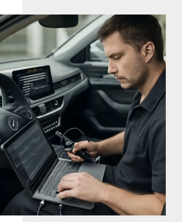 Настройка телематики автомобиля под ключ для авто в Осинниках