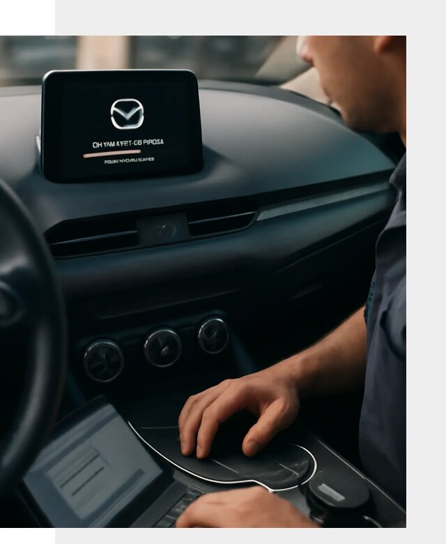 Установка приложений Mazda на мультимедийную систему в Осинниках