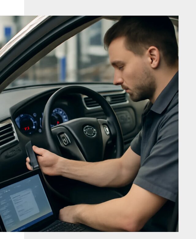 Русификация приборной панели Nissan для авто в Осинниках