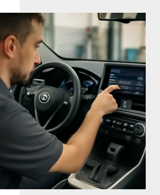 Русификация Toyota RAV 4 с настройкой меню и навигации в Осинниках