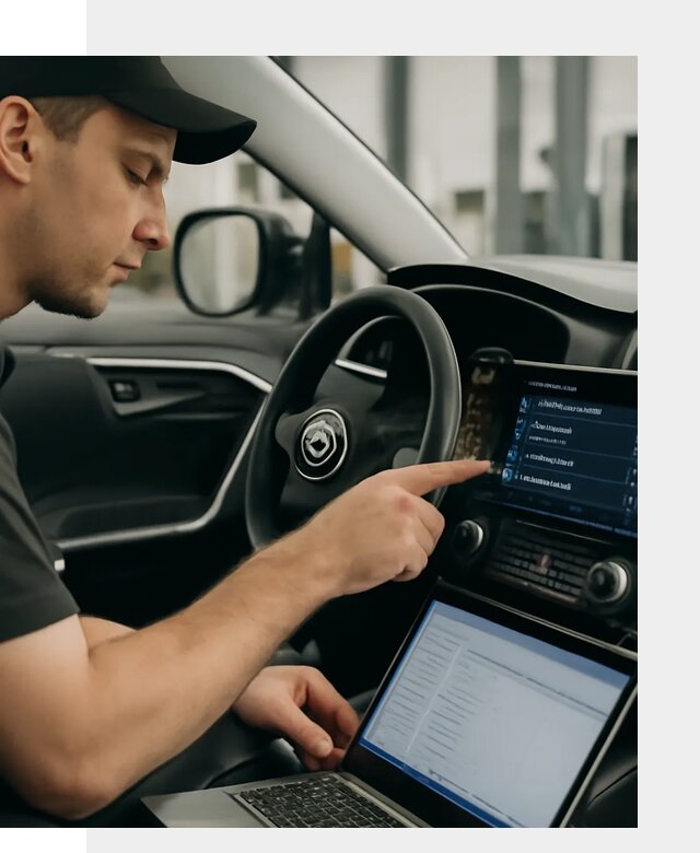 Русификация мультимедиа Toyota для автомобилей в Осинниках