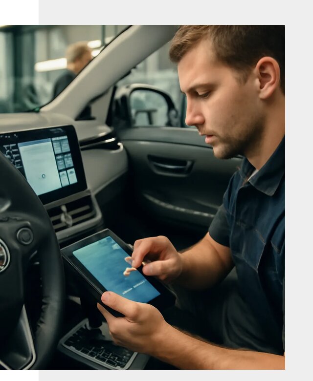 Установка приложений Toyota на мультимедиа в Осинниках